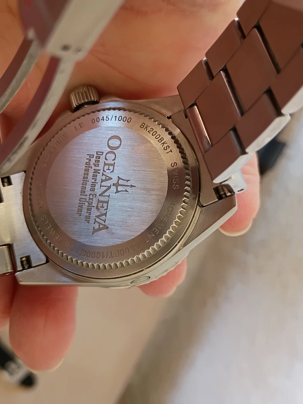 Oceaneva beautiful watch